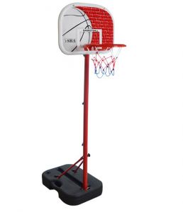Стойка баскетбольная регулируемая мобильная детская SBA S881G ― PanGospodar