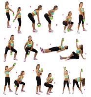 Цветная виниловая гиря Rising DB2174-10