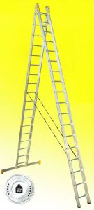 Двухсекционная лестница Virastar (Украина) 2х20 (9220) ― PanGospodar