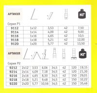 Двухсекционная лестница Virastar (Украина) 2х16 (9216)