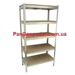 Стеллаж металлический оцинкованный 001 ― PanGospodar