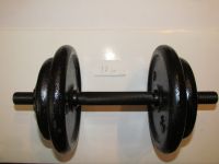 Гантель тренировочная разборная BodyMax 15 кг