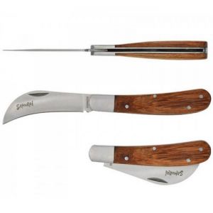 Ніж для щеплення вигнутий Samurai IGKMP-68W ― PanGospodar