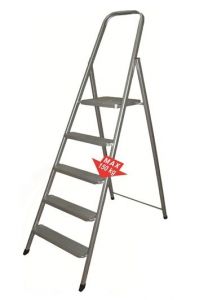 Стремянка стальная Eurogold Steel home 5 ступени ― PanGospodar