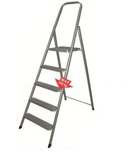 Стремянка стальная Eurogold Steel home 8 ступеней ― PanGospodar