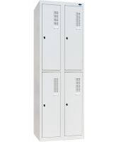  Шкаф одежный металлический ШОМ-400/2-4 