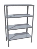 Стеллаж металлический 1500/700/400 4 п.   